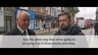 Commissioner Ben Adams and East Staffordshire Borough Council George Allen - Safer Streets 4