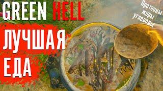 ЛУЧШАЯ ЕДА В Green Hell | Протеины, жиры, углеводы