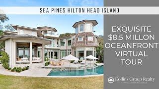 Luxury Oceanfront Aerial & Home Walkthrough Tour | Sea Pines Hilton Head Island | 36 E Beach Lagoon