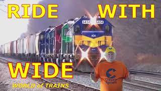 Chasing a Long BNSF Manifest Train! Canadian Pacific Stack Train! CSX Tanker Train! CXT 3194 + More!