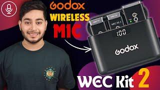 Best Investment for Creators - Godox WEC Kit 2 Wireless Microphone for Content Creators