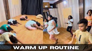 Warm Up Routine || Kids Advance Batch || Adult Dance Batch || YR Dance Academy