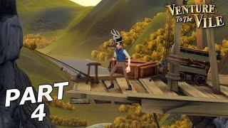 VENTURE TO THE VILE Gameplay Walkthrough Part 4 - LOST THICKET (FULL GAME)