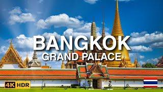 Temple of Emerald Buddha and the Grand Palace | 4K HDR Immersive Bangkok Walking Tour with Captions