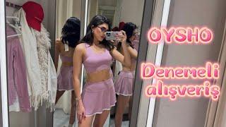 Oysho'da yeni sezon! Denemeli alışveriş, tayt, bra, tenis eteği, spor kıyafetleri, inditex 