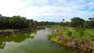 Cocoa Beach's Secret Park by Drone Aerial Video