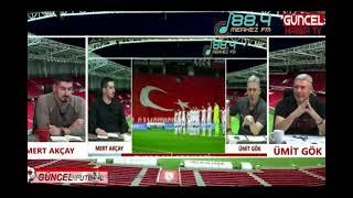 Güncel Futbol programında Ümit Gök'e 55 yaşında sürpriz doğum günü kutlaması