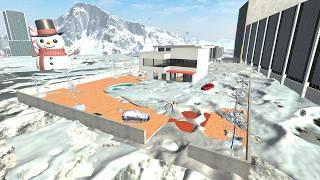 Franklin House Stuck in Snow in Indian Bike Driving 3D | Winter Mode