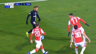 Neymar Couldn't Stop Dribbling against Red Star Belgrade | HD 1080i