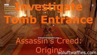 Investigate Tomb of Alexander the Great Entrance Aya: Blade of the Goddess Assassin’s Creed: Origins