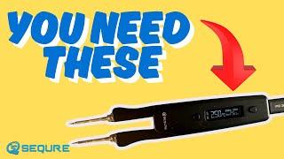 STOP Struggling with SMD! Sequre HT140 Tweezers in Action