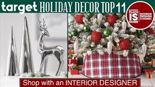 Target NEW holiday decor | Interior Designer top picks!