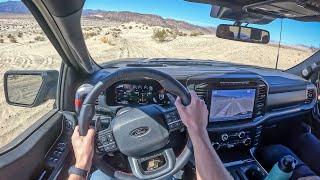 2024 Ford F-150 Raptor 37 - POV Off-road Drive (Binaural Audio) (Ocotillo Wells)