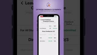 Mobile App for Tutors UpKeepDay - Instant Feedback Features