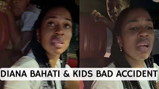 SAD Diana Bahati In Shock After Suffering Dangerous Accident With Her Kids- MUST WATCH!