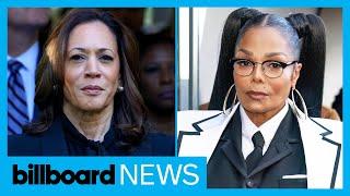 Janet Jackson Claims Kamala Harris “Isn’t Black” & More | Billboard News