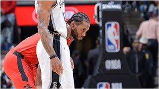 Kawhi booed heavily by Spurs fans in return