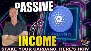 CRYPTO PASSIVE INCOME MADE EASY (ADA CARDANO STAKING GUIDE) DAEDALUS, YOROI, ADALITE WALLET.
