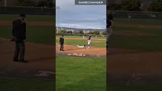 Eric Proctor,  Encinal HS,  scores on a passed ball vs. Piedmont HS
