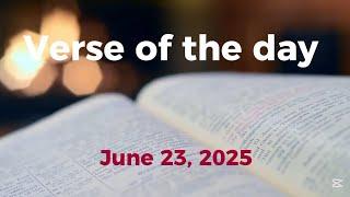 Verse of the day - June 23, 2025 | 1 Corinthians 5:12-13