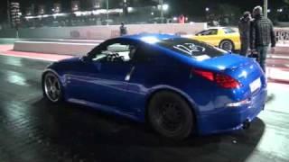 M.SHAKEEB GREDDY TWIN TURBO 350Z RUNS 11.8 @ 178 KM/H