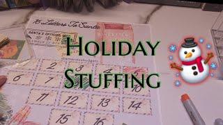 Holiday Binder Stuffing & Coin Challenge