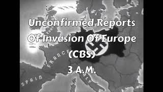 WW2 Radio News: D-Day (1944, Part 2)