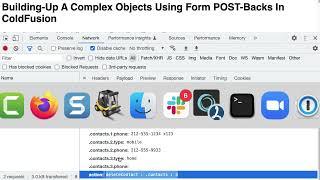 Building-Up A Complex Objects Using Form POST-Backs In ColdFusion