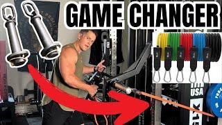 Turn Your Squat Rack into a Resistance Band Machine