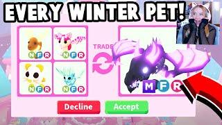 I Traded *EVERY* NEON WINTER 2022 PET in Adopt Me!