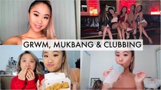 Clubbing GRWM, McDonald's Mukbang & Night Out // VLOG | THERESATRENDS