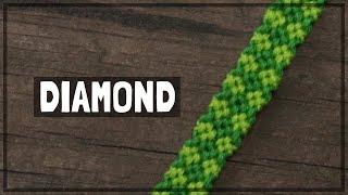 An ACTUAL Simple Diamond Friendship Bracelet Tutorial [CC]