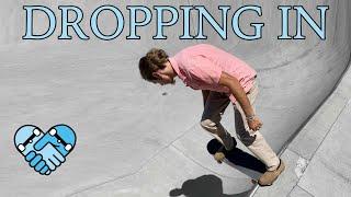  HOW to DROP IN the SAFE WAY! Build Confidence with Understanding, Learn from Pro Skate Coach JB!