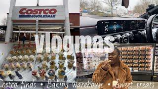 Vlogmas day 11 ~ Costco finds & cake baking warehouse