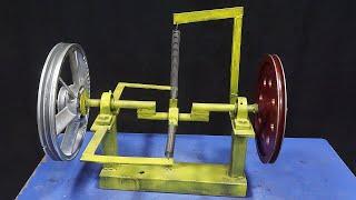 Is it REALLY possible to build a perpetual rotation machine using only 4 springs?