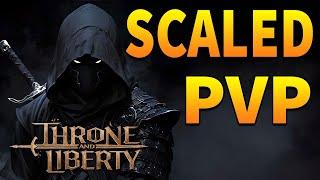 Rank 1 Bow/Dagger Tries Scaled PvP — Throne and Liberty PvP Highlights + Build