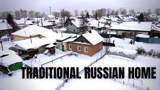 VISITING A TRADITIONAL RUSSIAN HOUSE 2023 - How some people in Russia live. Siberia Travel Vlog 