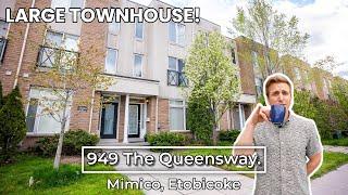 949 The Queensway  Mimico, Etobicoke | Large Townhouse!