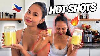 Filipina wife make a healthy juice | Family Vlog | American Filipina couple