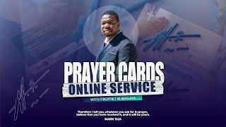 PRAYER CARD MASS PRAYER SERVICE WITH PROPHET W. MAGAYA || PRAY ALONG