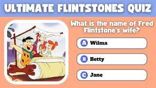 Classic Cartoon Trivia Quiz: The Flintstones Edition!