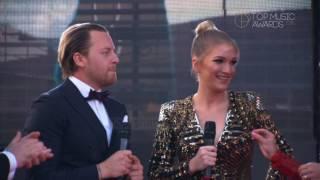 Top Music Awards 2016 Red Carpet, Ledion Lico , Sara Hoxha