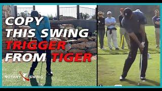 How to Start Your Backswing - Use Tiger's Swing Trigger For More Fluidity In Your Swing