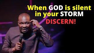 When God is Silent in your Storm DISCERN | APOSTLE JOSHUA SELMAN