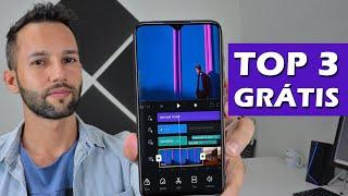 TOP 3 Aplicativos Para Editar Vídeo Pelo Celular GRÁTIS