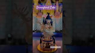 Disneyland Cake   #trending #ytshorts #cake #mickeymouse #cakedecorating #cakeartist #viralshort