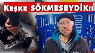 DERTLİ ARABAYA MOTOR SÖKTÜK , TAMİR ETMEYE DEĞECEK Mİ !! (Keşke...)