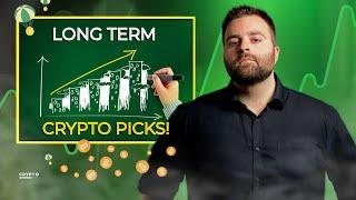 Top 5 Cryptos for Long-Term Investment  | My 2025+ Portfolio Strategy!
