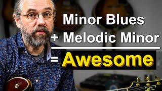 How To Make Minor Blues Sound Amazing with Melodic Minor