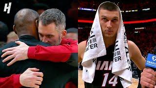 LeBron Shares Moments with Love & Bam, Tyler Herro Talks 3rd QTR Performance vs Lakers 